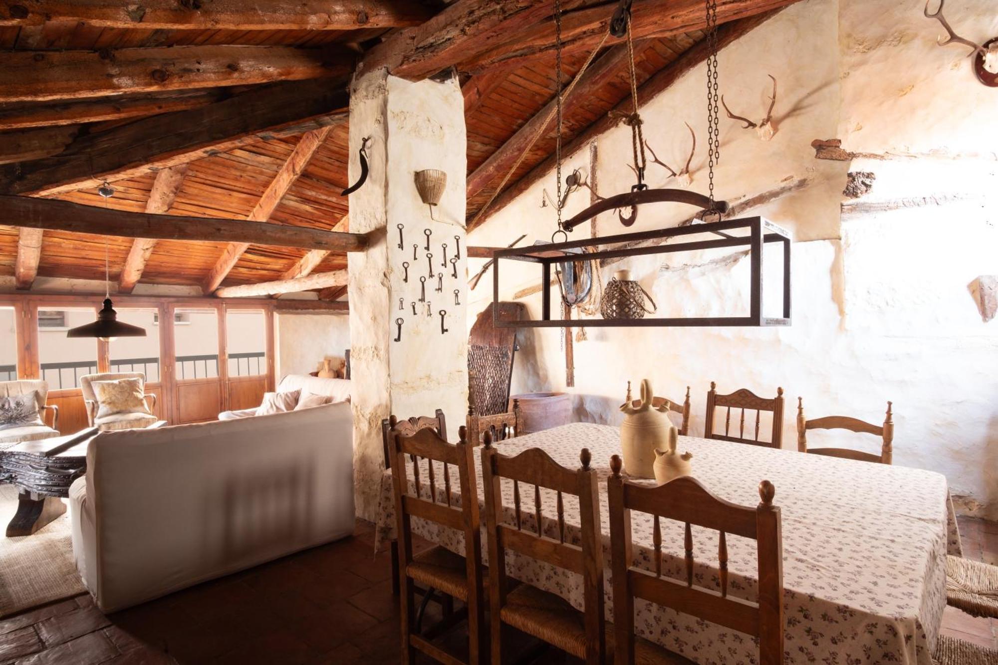 La Casa Amarilla Villa Rubielos De Mora Buitenkant foto